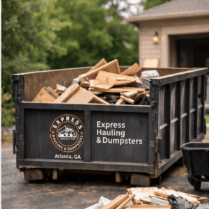 Dumpster Rental vs. Junk Removal in Atlanta